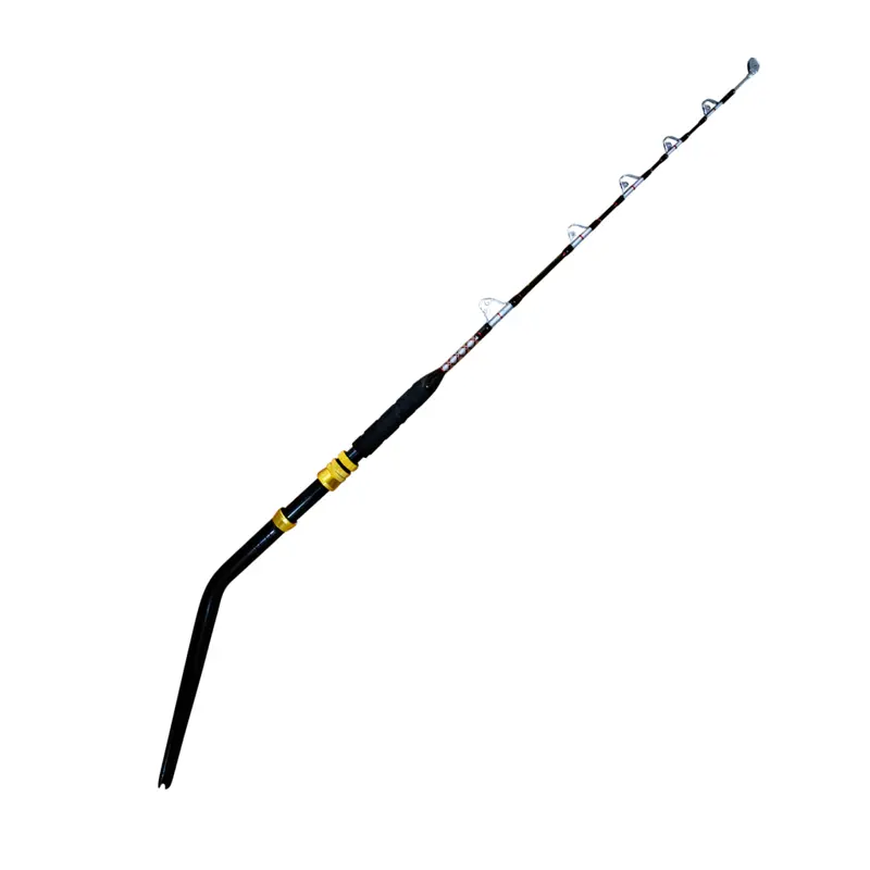 80 Lb Bent Butt Big Game Trolling Rod – High-Strength Offshore Performance 1