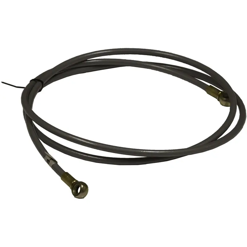 84-Inch Grey Flexible Banjo-To-Banjo Brake Hose For Dexter Axles 1