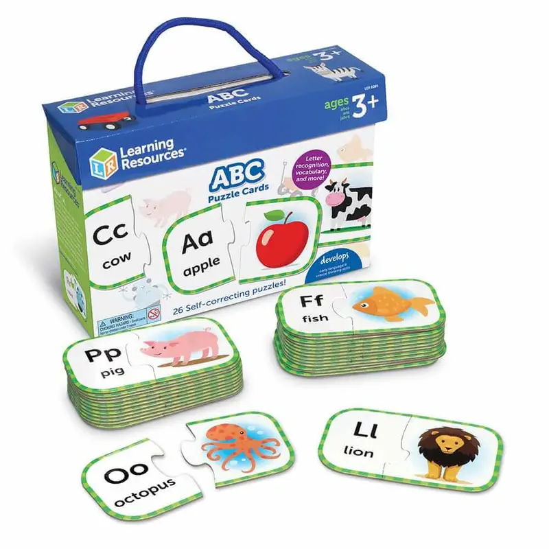 Abc Puzzle Cards – Alphabet Recognition & Letter Formation Game 1