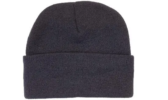 Acrylic Knit Toque With Fold-Over Cuff 1
