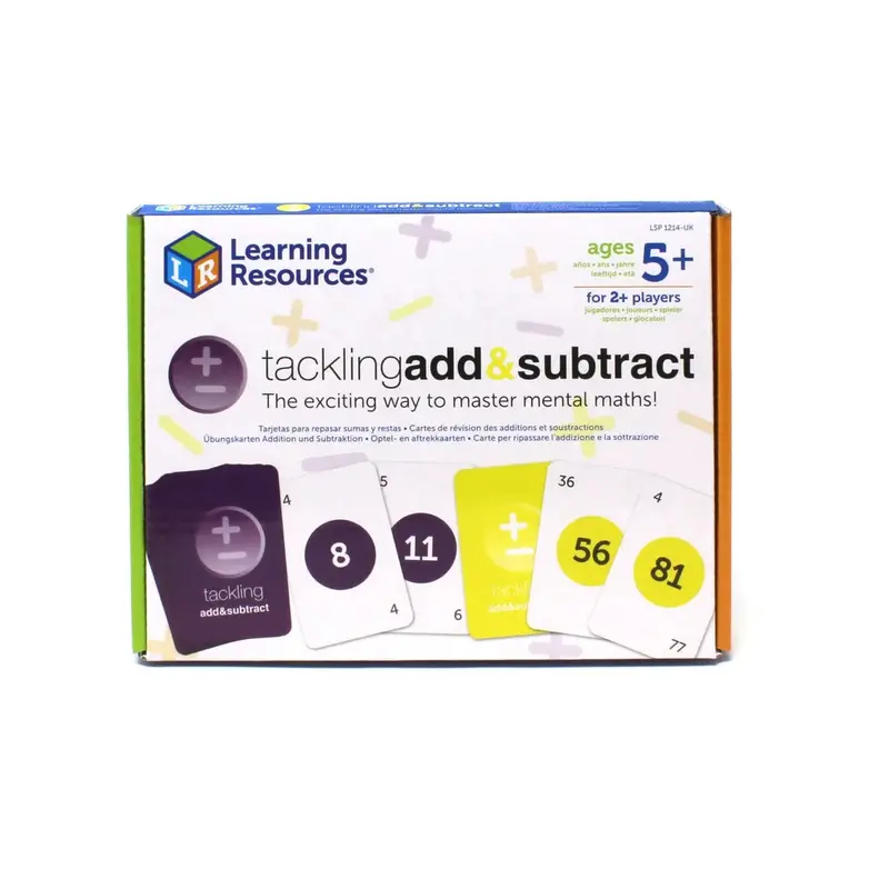 Addition & Subtraction Card Game – Quick-Fire Math Practice 1