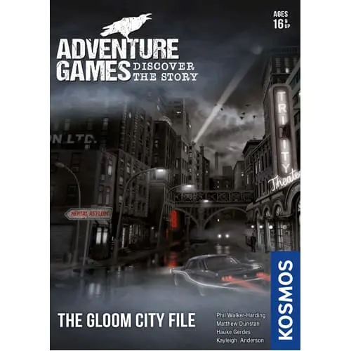 Adventure Game: Gloom City File Mystery 1