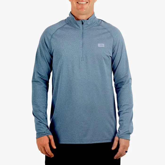 Aftco Air-O Mesh Quarter-Zip Performance Shirt 1