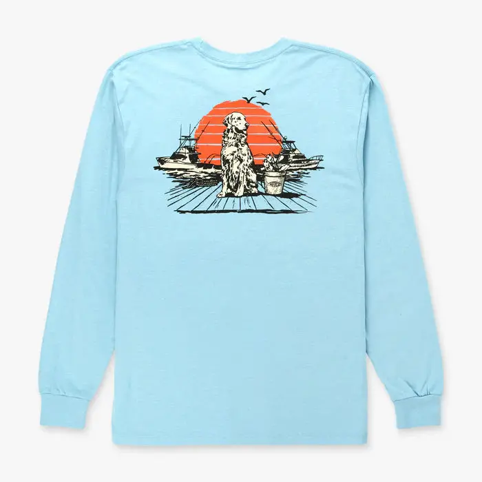 Aftco Bucket Long-Sleeve T-Shirt – Sun-Protective Fishing Base Layer For Men | Bhi 1
