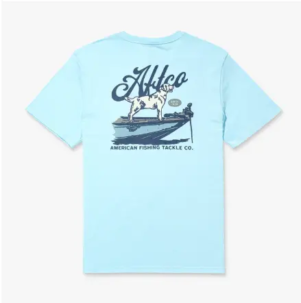 Aftco Co-Pilot Graphic Tee In Clearwater 1