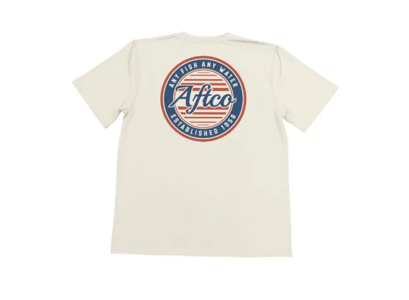 Aftco Goat Short-Sleeve T-Shirt – Durable Cotton Blend With Nautical Vibe | Bhi 1