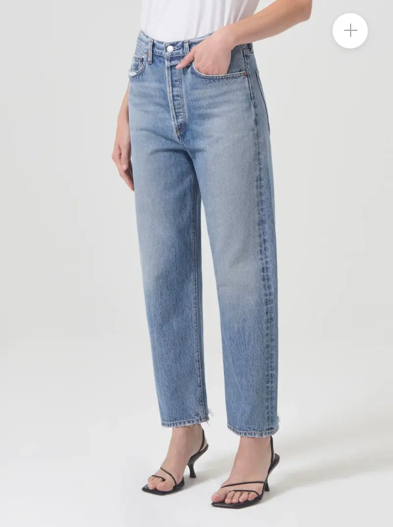 Agolde 90S-Style Crop Jeans For Women – Bhi 1