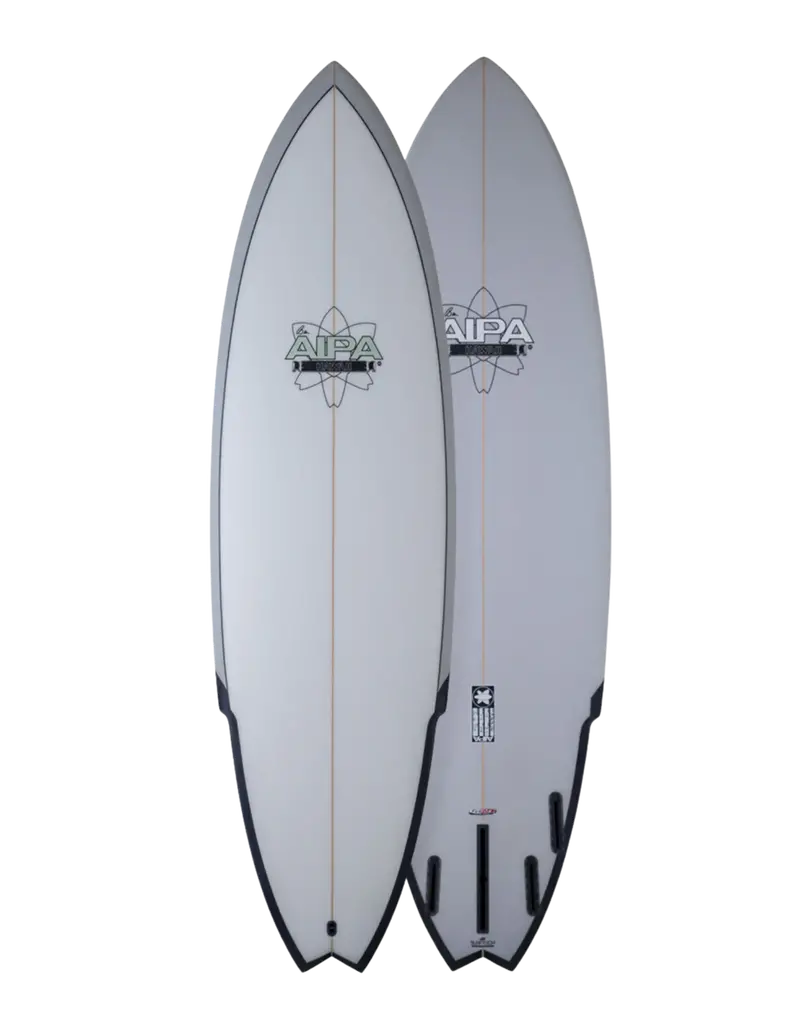 Aipa Surftech Dark Twinn Twin-Fin Surfboard 1