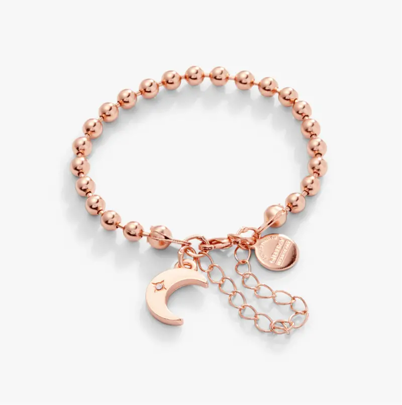 Alex & Ani Crescent Moon Ball Chain Bracelet – Bhi 1
