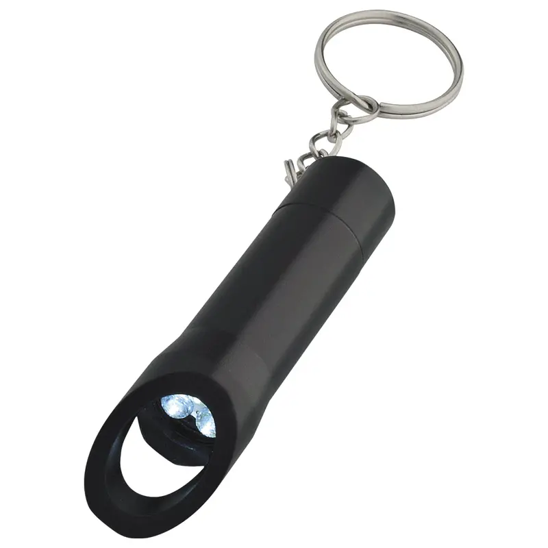Aluminum Led Flashlight With Integrated Bottle Opener – Compact Utility Tool 1