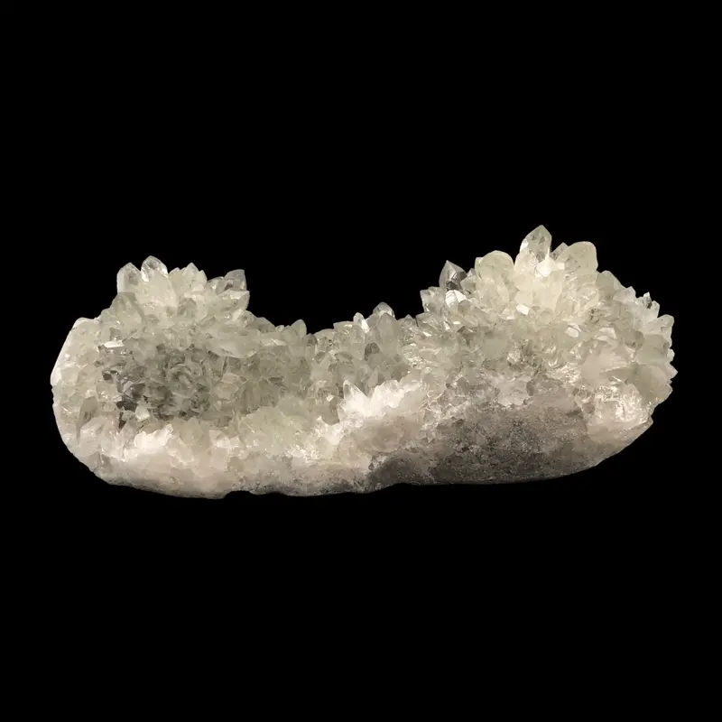 Anandalite Green Quartz Cluster – Rare Crystalline Mineral Specimen 1