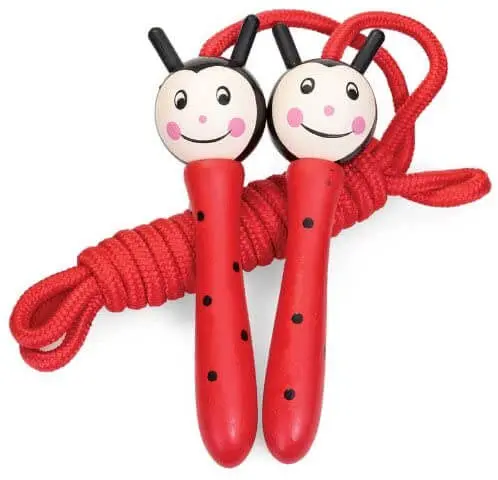 Animal-Themed Wooden Jump Rope For Kids 1