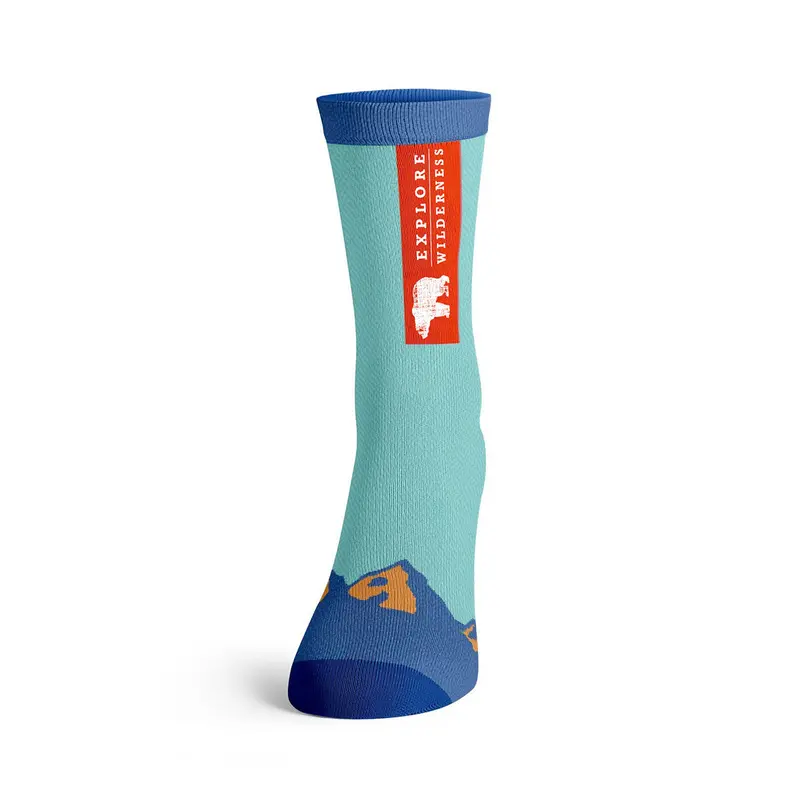 Antimicrobial Jacquard-Knit Performance Socks 1