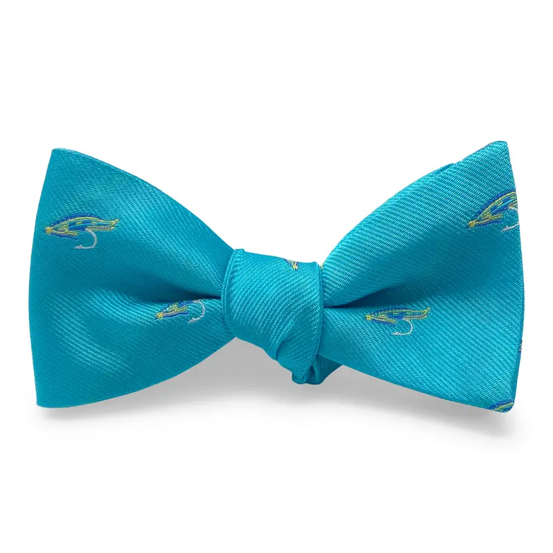 Aqua Bass Bugs Bow Hair Clip 1