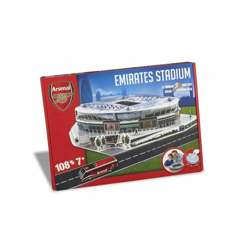 Arsenal Emirates Stadium 3D Jigsaw Puzzle — Official Replica Model 1