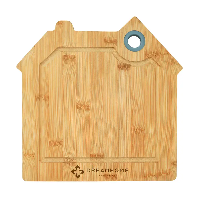 Artisan-Crafted House-Form Wooden Cutting Board – Serving & Display Ready 1
