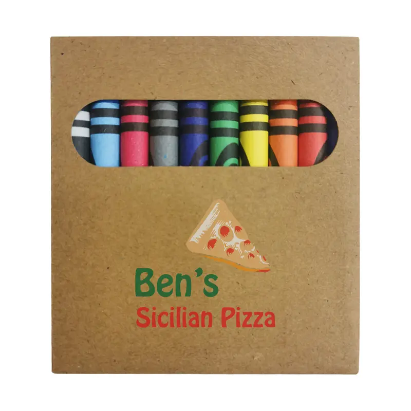 Assorted 10-Pack Crayons In Portable Storage Box 1