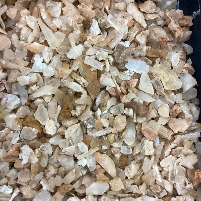 Assorted Raw Crystal Fragments – Unpolished Mineral Collection Box 1