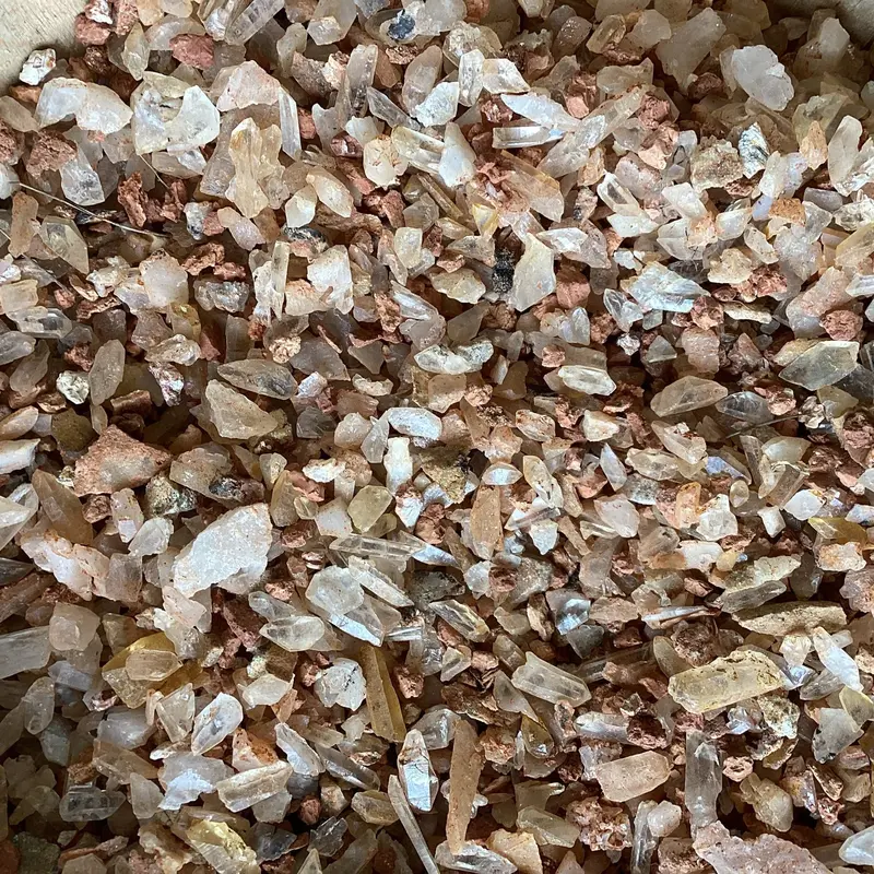 Assorted Raw Crystal Fragments – Unpolished Mineral Collection Box 2