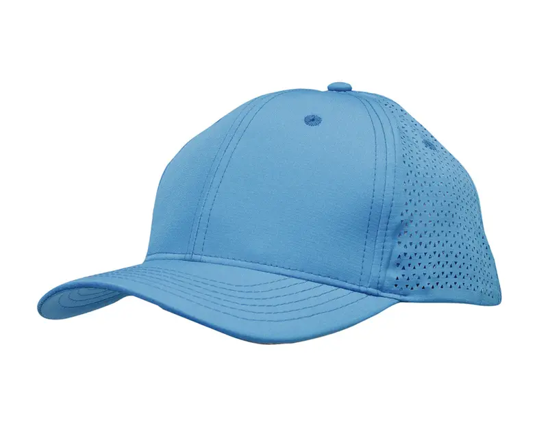 Athletic Ripstop Twill Cap With Triangular Ventilation Pattern 1