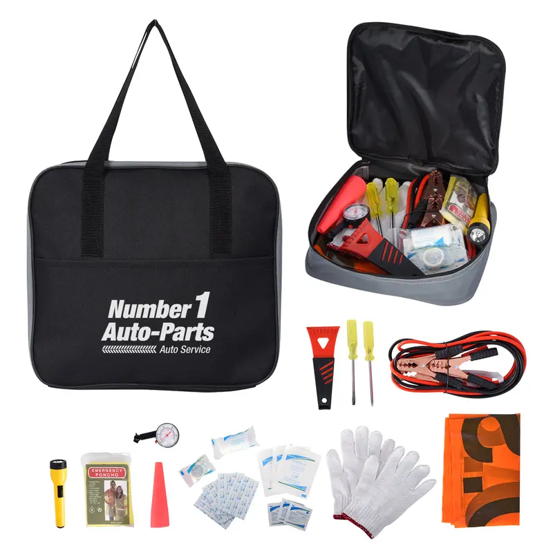 Automotive Emergency Preparedness Kit – Compact Vehicle Survival Set 1