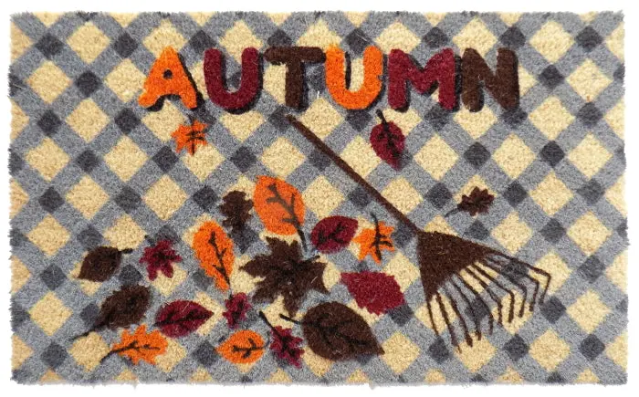 Autumn Harvest Seasonal Vinyl-Coir Doormat 1