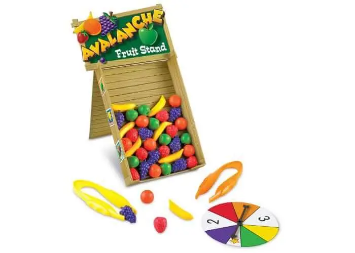 Avalanche Fruit Stand – Colour Recognition & Fine Motor Skill Game 1