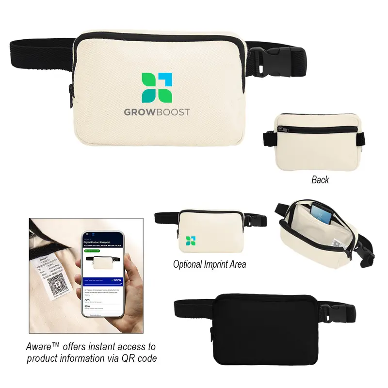 Aware™ Belt Bag – 10 Oz Recycled Cotton Canvas 1
