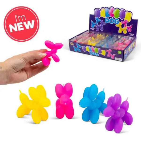 Balloon Dog Fidget Toy – Stress-Relief Squeeze Figure 1