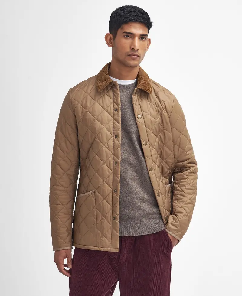 Barbour Heritage Liddlesdale Quilted Jacket – Sandstone – Bhi 3