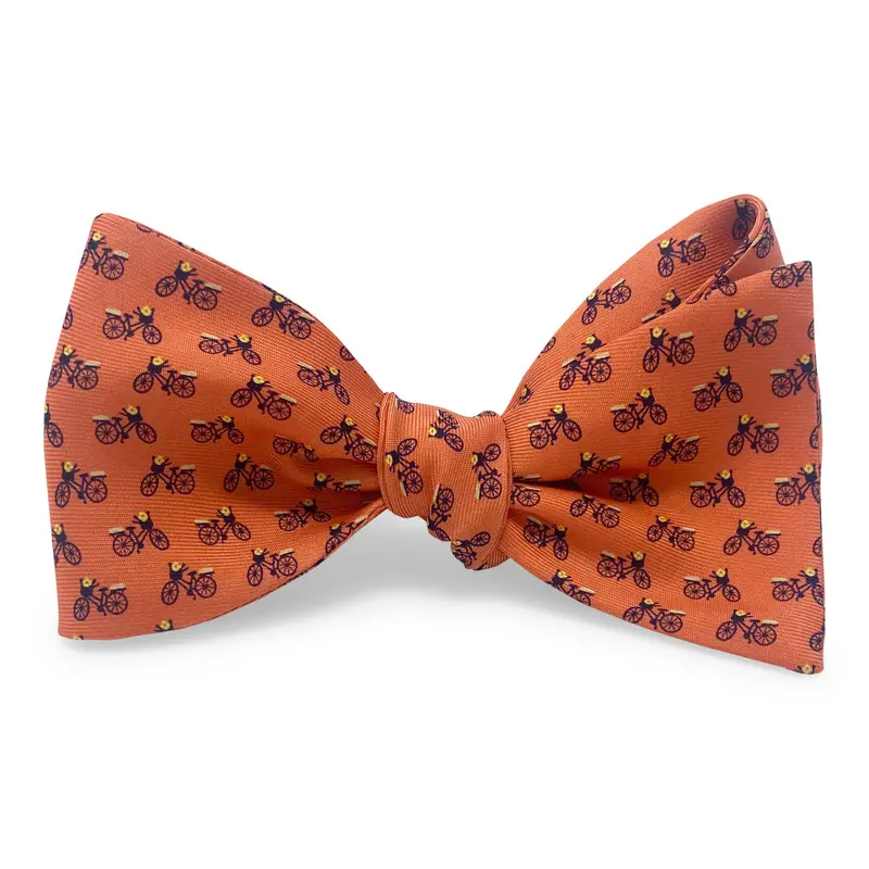 Basket & Bike Orange Bow For Kids 1