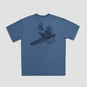 Beach & Barn Rooster Can Surf T-Shirt – Humorous Farm-Meets-Ocean Graphic Tee | Bhi 1
