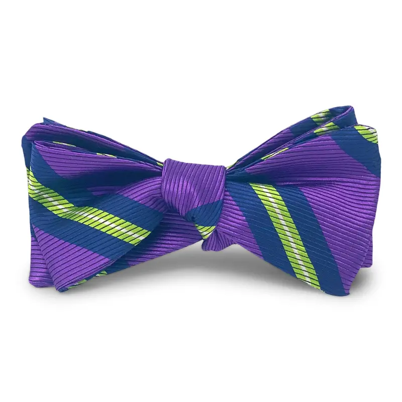 Belmont Hill Purple Hair Bow 1