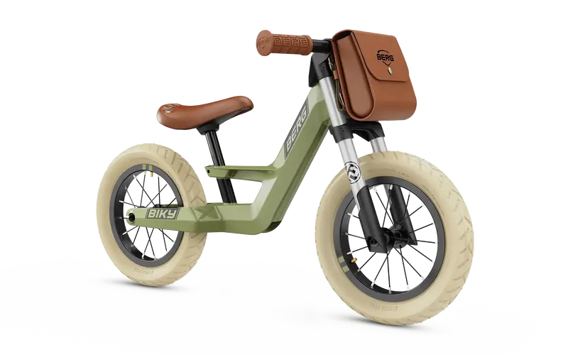 Berg Biky Retro Balance Bike – Emerald Green 1