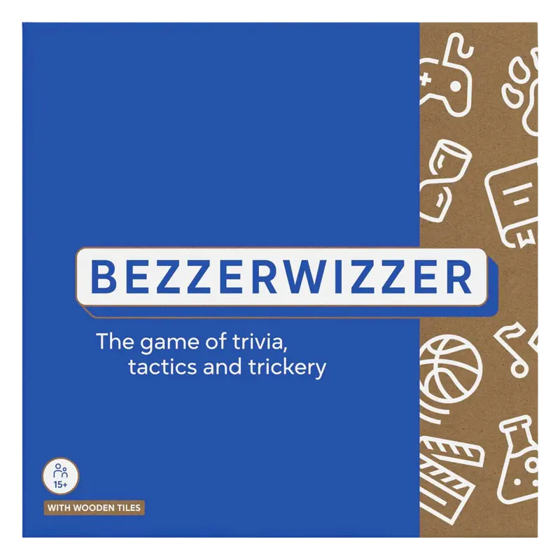 Bezzerwizzer New Edition Trivia Strategy Board Game 1