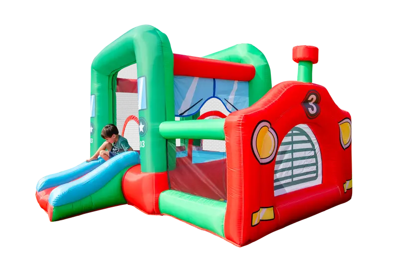 Big Rig Truck-Themed Bounce House 1