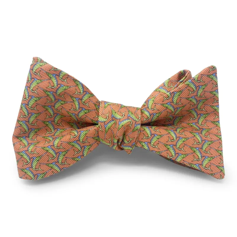 Billfish Orange Bow Tie 1