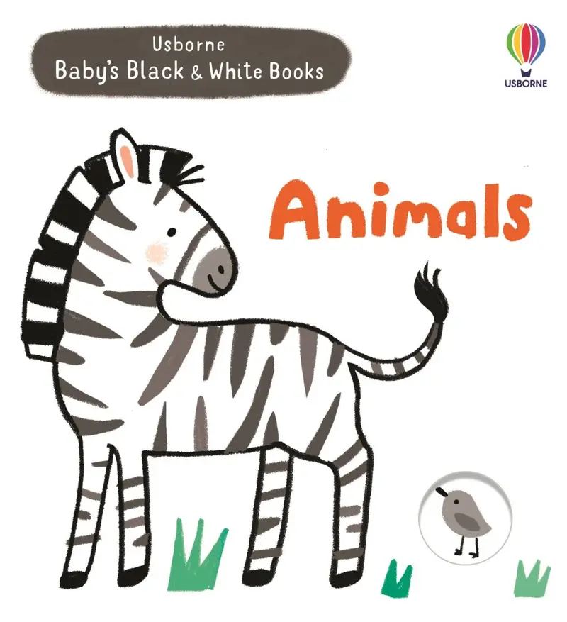 Black-And-White Animal Board Book For Babies 1