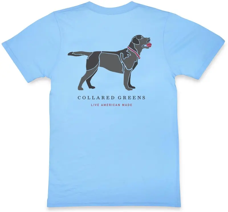 Black Labrador Good Boy Carolina T-Shirt 1