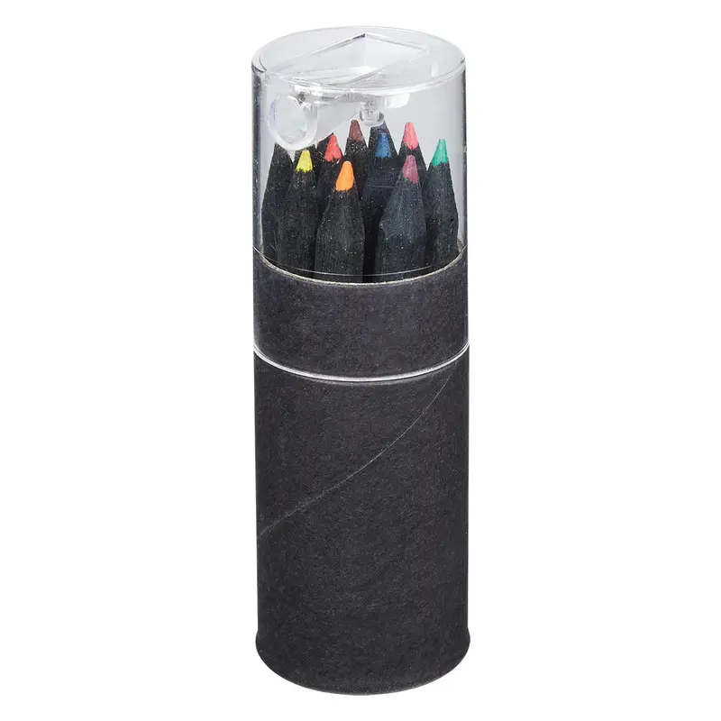 Blackwood 12-Piece Colored Pencil Set With Built-In Sharpener 1