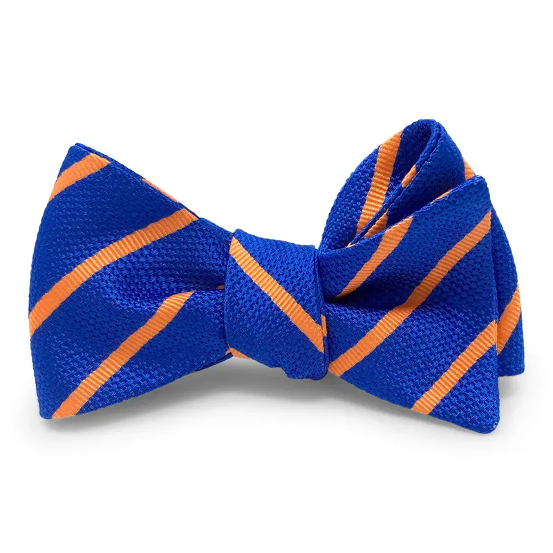 Blue And Orange Hartfield Bow Tie 1