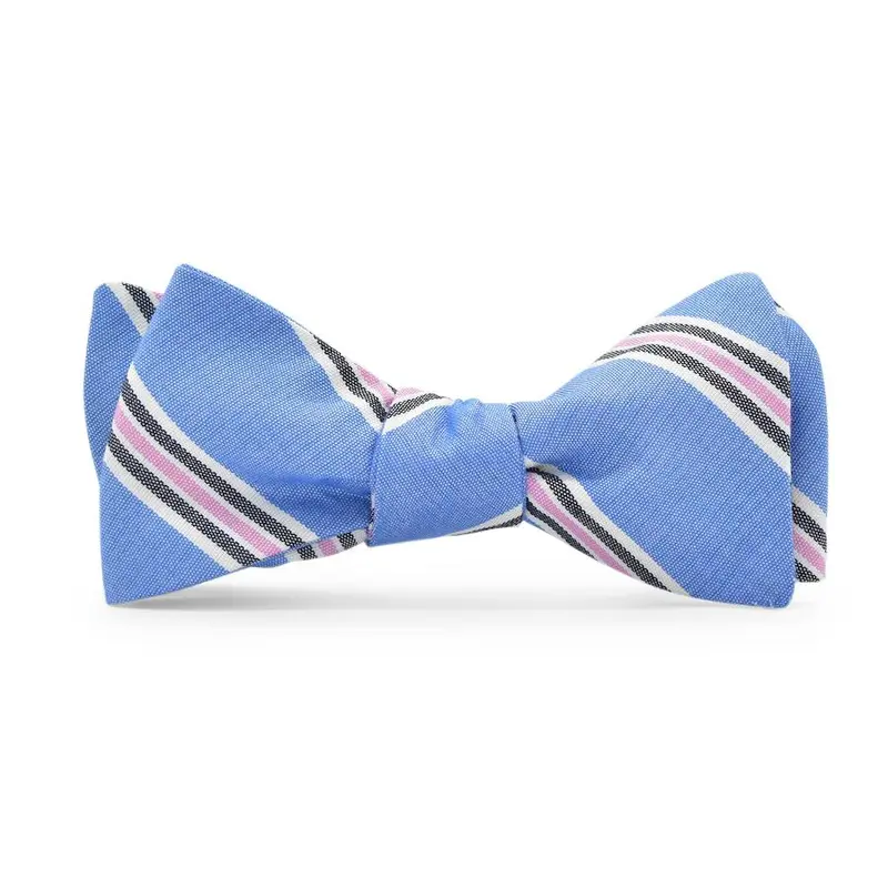 Blue And Pink Rockport Bow Tie 1