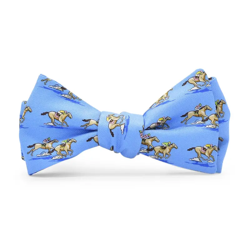 Blue Bow Tie Inspired By 'And They'Re Off' 1