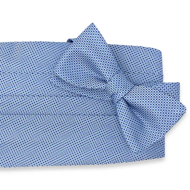 Blue Elbow Beach Cummerbund Set 1