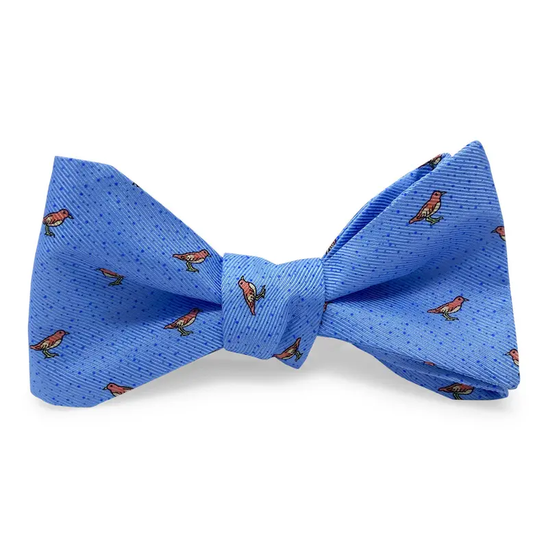 Blue Snow Bird Hair Bow For Children 1