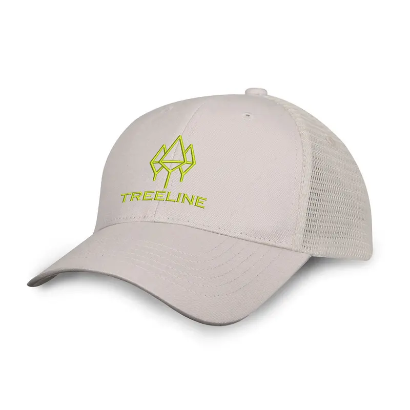 Breathable 6-Panel Light Brushed Trucker Cap 1
