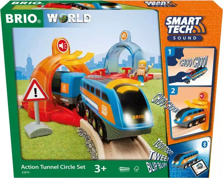 Brio Smart Tech Train Set With Sound Effects 1