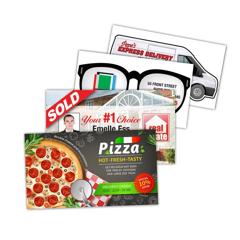 Business Card–Style Magnetic Contact Holder 1