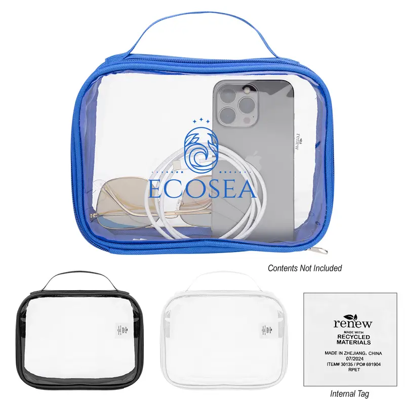 Camila Clear Pvc Toiletry Carrier 1