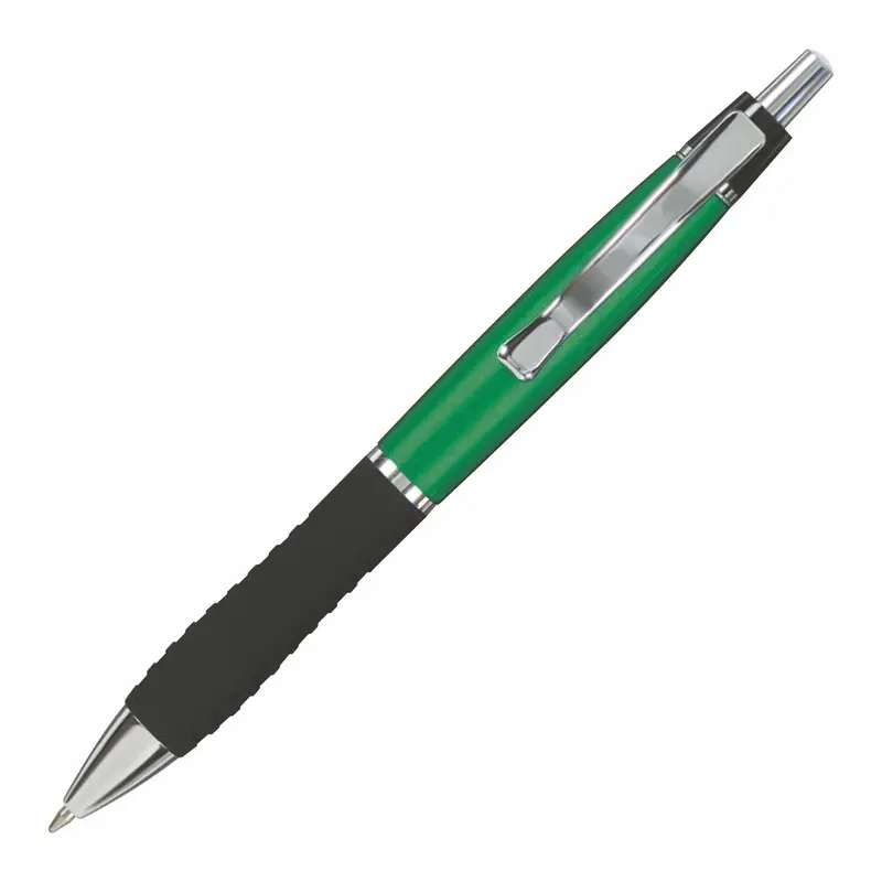Camrose Sleek Green Metallic Pen 1